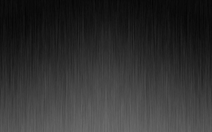 Graue metallische Textur mit vertikalen Linien, die eine gebürstete Oberfläche darstellen.